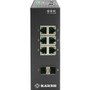 Black Box Industrial Gigabit Ethernet Managed L2+ Switch - 6 Ports - Manageable - Gigabit Ethernet - 1000Base-X, 10/100/1000Base-T - - (Fleet Network)