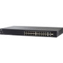 Cisco SG250-26HP 26-Port Gigabit PoE Smart Switch - 26 Ports - Manageable - Gigabit Ethernet - 1000Base-T, 1000Base-X - Refurbished - (Fleet Network)