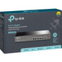 TP-Link 8-Port Gigabit Desktop/Rackmount Switch with 8-Port PoE+ - 8 Ports - Gigabit Ethernet - 1000Base-T - 2 Layer Supported - Power (TL-SG1008MP)