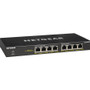 Netgear GS308PP-100NAS GS308PP 8-Port Gigabit Ethernet PoE+ Switch - 83W PoE Budget - Layer 2 - Unmanaged - Desktop/Wall Mountable