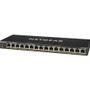 Netgear GS316PP Ethernet Switch - 16 Ports - 2 Layer Supported - Twisted Pair - Desktop, Wall Mountable, Rack-mountable - 3 Limited (GS316PP-100NAS)