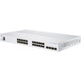 Cisco 350 CBS350-24T-4X Ethernet Switch - 24 Ports - Manageable - 2 Layer Supported - Modular - 27.25 W Power Consumption - Optical - (Fleet Network)