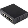 StarTech.com Industrial 5 Port Gigabit PoE Switch 30W - Power Over Ethernet Switch - GbE POE+ Network Switch - Unmanaged - IP-30 - 5 - (Fleet Network)