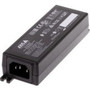 AXIS 02172-004 30 W Midspan PoE Injector - 1x Gigabit Input - 1x PoE Output - 120/230V AC - Black - Wall/Shelf/DIN Rail Mountable