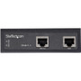 Star Tech.com Industrial Gigabit Ethernet PoE Injector 30W 802.3at PoE+ Midspan 48V-56VDC Power Over Ethernet Injector Adapter -40C to (POEINJ30W)