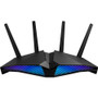 Asus RT-AX82U Wi-Fi 6 IEEE 802.11ax Ethernet Wireless Router - 2.40 GHz ISM Band - 5 GHz UNII Band - 4 x Antenna(4 x External) - 675 - (Fleet Network)