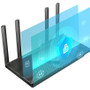 TP-LINK ARCHER AX55 AX3000 Dual-Band Gigabit Wi-Fi 6 Router - 4 External Antennas - Gigabit Ethernet - Alexa Compatible