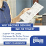 Original Brother TN660 High-Yield Black Laser Toner Cartridge - 2600 Pages - 1 Each