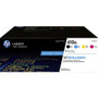 HP 410A (CF410AQ) Toner Cartridge - Black, Cyan, Magenta, Yellow - Laser - 2300 Black, 2300 Cyan, 2300 Magenta, 2300 Yellow - 4 / (Fleet Network)