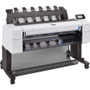 HP Designjet T1600dr PostScript Inkjet Large Format Printer - 36" Print Width - Color - Printer - 5 Color(s) - 19.3 Second Color Speed (Fleet Network)