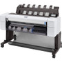 HP Designjet T1600dr PostScript Inkjet Large Format Printer - 36" Print Width - Color - Printer - 5 Color(s) - 19.3 Second Color Speed (3EK13A#B1K)