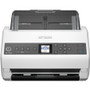 Epson DS-730N Sheetfed Scanner - 600 dpi Optical - 8-bit Color - 8-bit Grayscale - 40 ppm (Mono) - 40 ppm (Color) - Duplex Scanning - (Fleet Network)