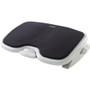 Kensington Solemate Comfort Footrest with SmartFit System - 3.50" (88.90 mm) - 5" (127 mm) Adjustable Height - 15&deg; Tilt - Gray, (Fleet Network)