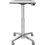 Ergotron LearnFit Sit-Stand Desk, Tall - High Pressure Laminate (HPL) Rectangle Top - Melamine Base - 24" Table Top Length x 22" Table (Fleet Network)