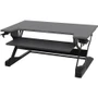 Ergotron WorkFit-TL, Sit-Stand Desktop Workstation (black) - Rectangle Top - 37.5" Table Top Width x 25" Table Top Depth - Black (33-406-085) 33-406-085 Unpublished physical Ergotron Fleet Network Canada