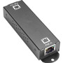 Black Box 10/100/1000BASE-T PoE+ Ethernet Repeater - 802.3at, 1-Port - New - 10/100/1000Base-T (Fleet Network)