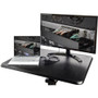 StarTech.com Mobile Standing Desk - Portable Sit-Stand Ergonomic Height Adjustable Cart on Wheels - Rolling Computer/Laptop - cart is (STSCART2)