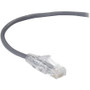 Black Box Slim-Net Cat.6a UTP Patch Network Cable - 2 ft Category 6a Network Cable for Patch Panel, Wallplate, Network Device - First (Fleet Network)
