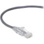 Black Box Slim-Net Cat.6a UTP Patch Network Cable - 3 ft Category 6a Network Cable for Patch Panel, Wallplate, Network Device - First (Fleet Network)