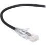 Black Box Slim-Net Cat.6 UTP Patch Network Cable - 12 ft Category 6 Network Cable for Patch Panel, Wallplate, Network Device - First 1 (Fleet Network)