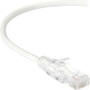 Black Box Slim-Net Cat.6 UTP Patch Network Cable - 2 ft Category 6 Network Cable for Patch Panel, Wallplate, Network Device - First 1 (Fleet Network)