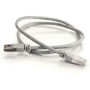 C2G 10 ft Cat5e Molded Shielded Network Patch Cable - Gray - 10 ft (3.05 m) Category 5e Network Cable - First End: 1 x RJ-45 - Male - (27255)