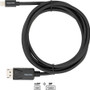 Visiontek 901212 Mini DisplayPort to DisplayPort Active Cable - 6. 6 ft - 2 m M/M A/V Cable for 4K Monitors - TVs - Projectors