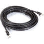 Black Box Category 500 MHz Slim Molded Snagless Patch Cable F UTP CM PVC 20 Foot Network Device F/UTP CAT6A Boot BK CBL For STR CAT6APCS-020-BK