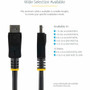 StarTech. com DISPLPORT15L10PK 10-Pack 15ft DisplayPort 1. 2 Cable - 4K UHD - VESA Certified - Latching Connectors - 21. 6 Gbps