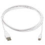 Tripp Lite Safe-IT USB-A to USB Micro-B Antibacterial Cable (M/M), USB 2.0, White, 6 ft. - 6 ft Micro-USB/USB Data Transfer Cable for (U050AB-006-WH)