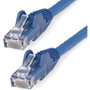 StarTech.com 6ft (1.8m) CAT6 Ethernet Cable, LSZH (Low Smoke Zero Halogen) 10 GbE Snagless 100W PoE UTP RJ45 Blue Network Patch Cord, (Fleet Network)