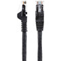 StarTech.com 6in (15cm) CAT6 Ethernet Cable, LSZH (Low Smoke Zero Halogen) 10 GbE Snagless 100W PoE UTP RJ45 Black Network Patch Cord, (N6LPATCH6INBK)