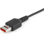StarTech. com USBSCHAU1M 3ft (1m) Secure Charging Cable - USB-A to Micro USB Data Blocker Charge-Only for Phone/Tablet
