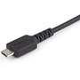 StarTech. com USBSCHAU1M 3ft (1m) Secure Charging Cable - USB-A to Micro USB Data Blocker Charge-Only for Phone/Tablet