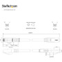 StarTech. com N6LPATCH20BK CAT6 Ethernet Patch Cable - 20ft (6m) LSZH 10 GbE Snagless 100W PoE UTP RJ45 Black