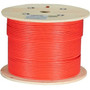 Black Box CAT6A Bulk Cable Stranded UTP 650 MHz CM PVC PoE 1000 ft - 1000 ft Category 6a Network Cable for Network Device - First End: (Fleet Network)
