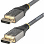 StarTech.com 10ft (3m) VESA Certified DisplayPort 1.4 Cable, 8K 60Hz HDR10, UHD 4K 120Hz Video, DP to DP Monitor Cord, DP 1.4 Cable, - (Fleet Network)