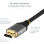 StarTech.com 10ft/3m HDMI 2.1 Cable, Certified Ultra High Speed HDMI Cable 48Gbps, 8K 60Hz/4K 120Hz HDR10+, 8K HDMI Cable, - 9.8ft/3m (HDMM21V3M)