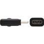 Tripp Lite series U421-20N-G2-RA USB-C Extension Cable, M/F, Black, 20 in. (0.5 m) - 1.7 ft (0.51 m) Thunderbolt 3 Data Transfer Cable (U421-20N-G2-RA)
