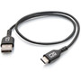 C2G 1.5ft USB C to USB A Adapter Cable - USB 2.0 - 480Mbps - M/M - 1.5 ft USB/USB-C Data Transfer Cable for Smartphone, Tablet, - End: (Fleet Network)