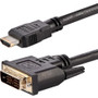 StarTech.com 6ft (1.8m) HDMI to DVI Cable, DVI-D to HDMI Display Cable (1920x1200p), 10 Pack, Black, HDMI to DVI-D Adapter Cord M/M - (HDMIDVIMM610PK)