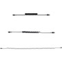 StarTech. com RUSB2ALT1MBC Coiled USB to Lightning Cable - 1m - 3ft - MFi Certified - Black - Aramid Fiber Reinforced - 480 Mbps