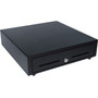 Star Micronics Value Cash Drawer - 4 Bill - 5 Coin - 2 Media SlotPrinter Driven - Steel - Black - 4.10" (104.14 mm) Height x 12.99" x (Fleet Network)