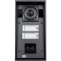 2N IP Force Video Door Phone Sub Station - CMOS - 135&deg; Horizontal - 109&deg; VerticalFull-duplexAluminum - CCTV Camera, Video (01340-001) 01340-001 Video Door Phones physical 2N Fleet Network Canada