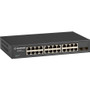 Black Box Gigabit Ethernet Managed Switch - (24) RJ-45, (2) SFP - 24 Ports - Manageable - 10/100/1000Base-T - TAA Compliant - 2 Layer (Fleet Network)