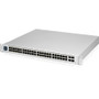 Ubiquiti USW-PRO-48-POE Layer 3 Switch - 48 Ports - Manageable - 3 Layer Supported - Modular - Optical Fiber, Twisted Pair - 1U High - (Fleet Network)