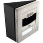 2N 02077-001 Wedge Backplate Mounting Plate for IP Intercom - 25° Tilt - Door/Wall - Indoor/Outdoor
