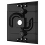 2N 02077-001 Wedge Backplate Mounting Plate for IP Intercom - 25° Tilt - Door/Wall - Indoor/Outdoor