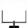 Star Micronics POSShield Protective Barrier - Sneeze Shield - 30" x 34" Acrylic Glass - Black - 30" (762 mm) Width x 33.50" (850.90 - (Fleet Network)