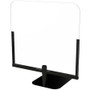 Star Micronics POSShield Protective Barrier Sneeze Shield 30 Inch X 34 Acrylic Black Glass Width Mm 37969750